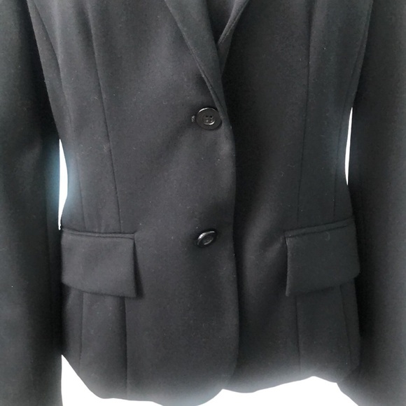 Possibly Vintage Madison Black Single Breasted Fully Lined Blazer Size 10 - Picture 2 of 12